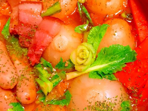 ゴロゴロお野菜のイタリアントマト風味ポトフ